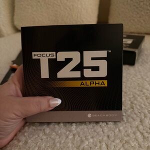 T25 Focus Get it Done • Alpha + Beta by Beach Body • DVD's & Books